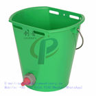 8 Voeder van het het Toestellen Plastic Kalf van liter de Zuivelmachines, Lam het Voeden Emmer