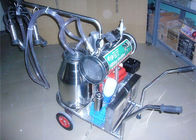Karretjetype Draagbare de Koe Melkende Machine van de Benzinemotor voor Landbouwbedrijf