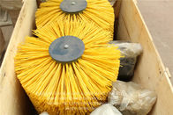 100W de nylon Krassende Borstel van de Lichaamskoe, de Gele Hangende Borstel van het Typevee
